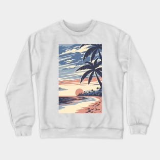 Sunset at the Beach Crewneck Sweatshirt